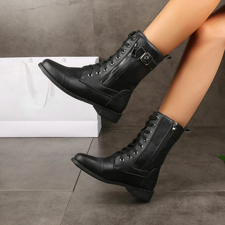 Seville Lace-Up Boots