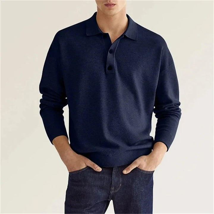 Cambridge Wool Blend Polo Shirt