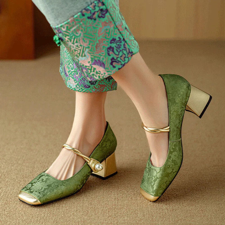 Savona Block Heel Shoes