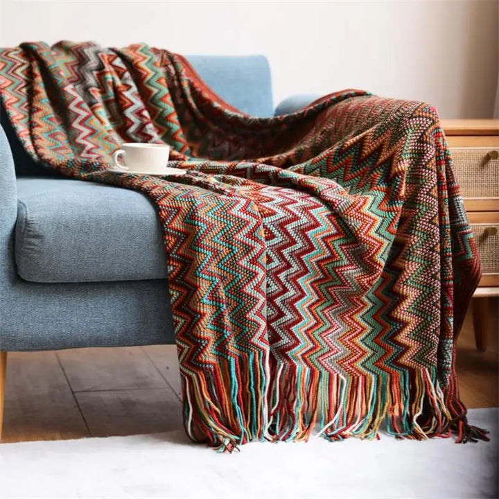 Vivid Boho Blanket