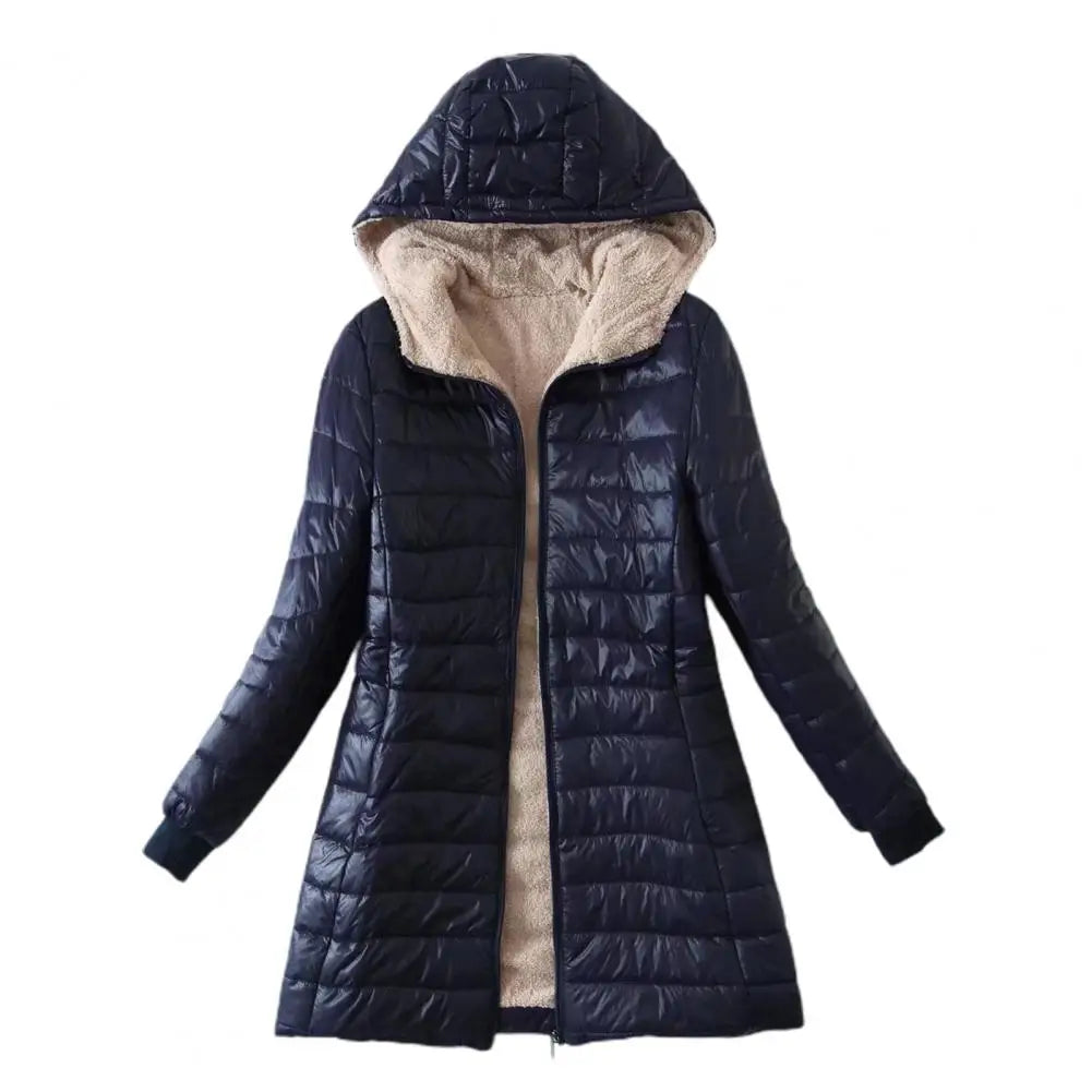Trieste Fleece-Lined Quilted Coat