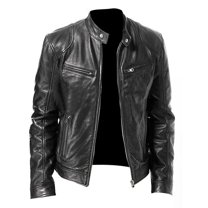Torino Leather Biker Jacket