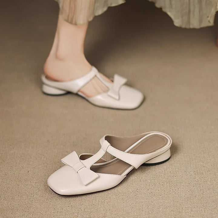 Porto Patent Bow Mules