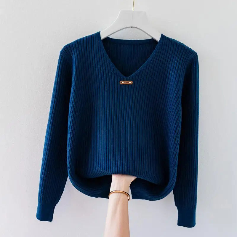 Aurelia Slim Ribbed Pullover