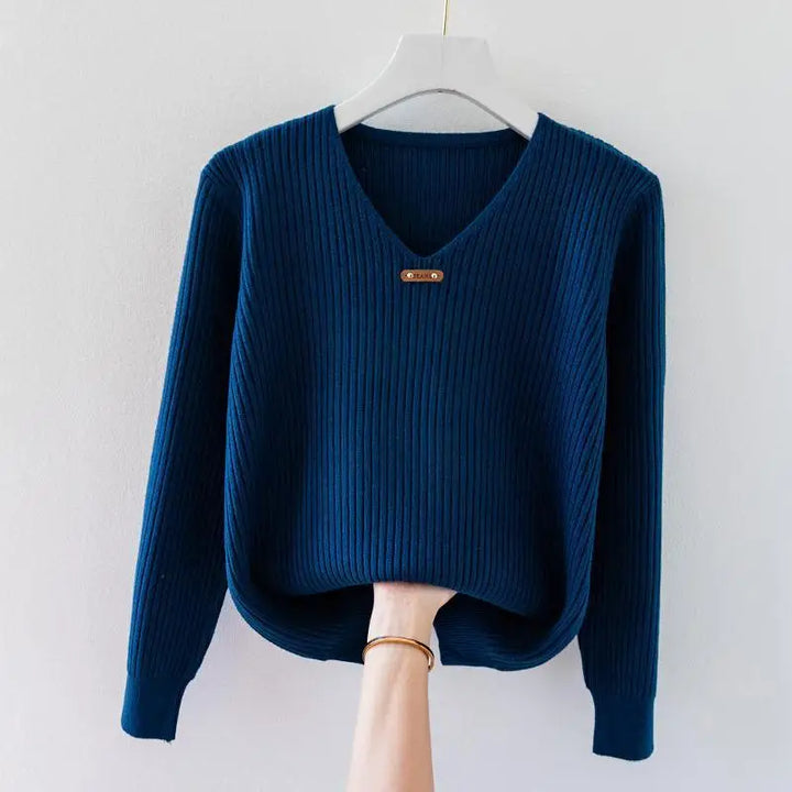 Aurelia Slim Ribbed Pullover