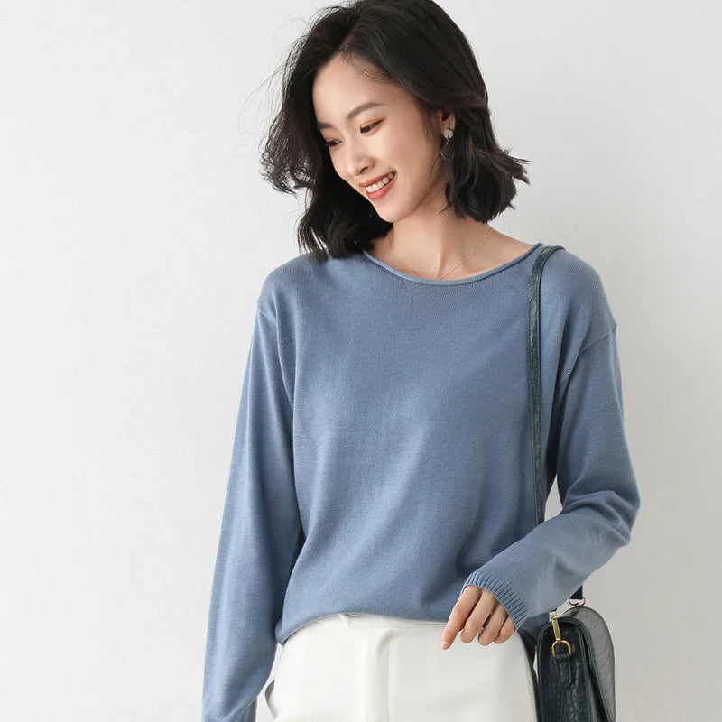 Leander Soft Cashmere Blend Sweater