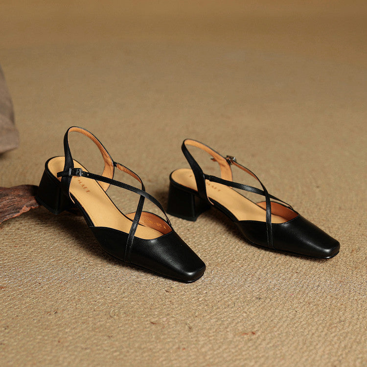 Verona Block Heel Shoes