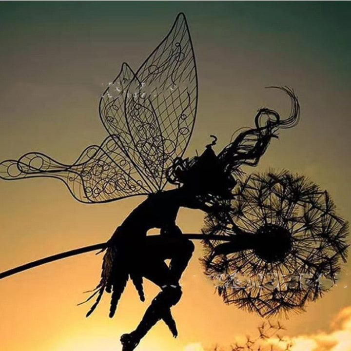 Dancing Angel Fairy Sculpture – Outdoor Garden Figurine