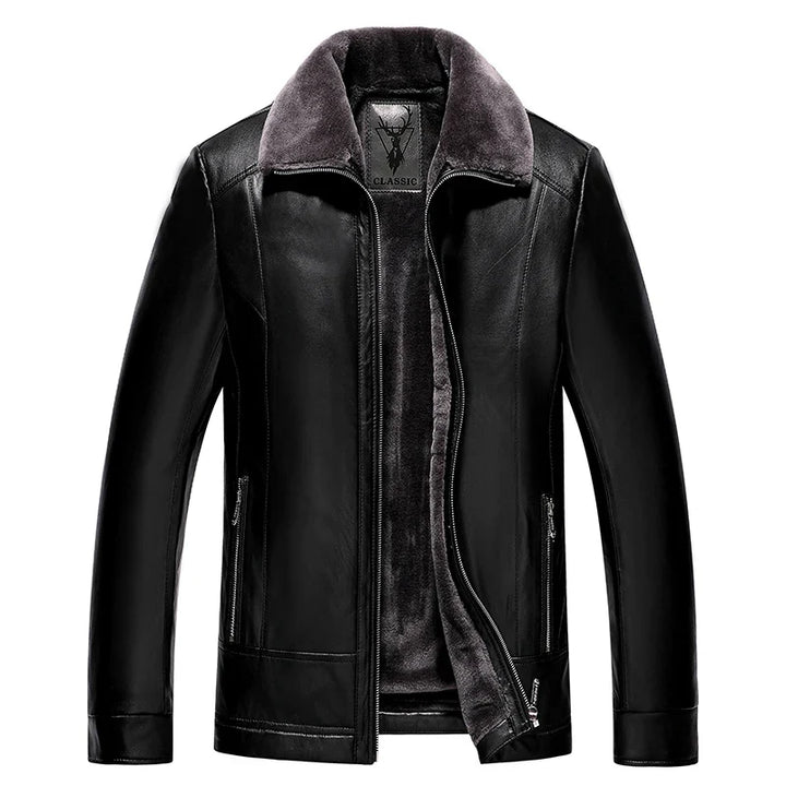 Naples Faux Leather Jacket