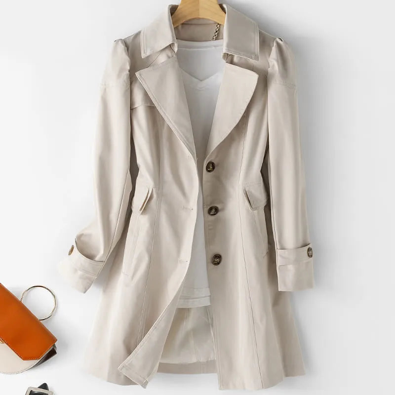 Milan Classic Tailored Trench Coat