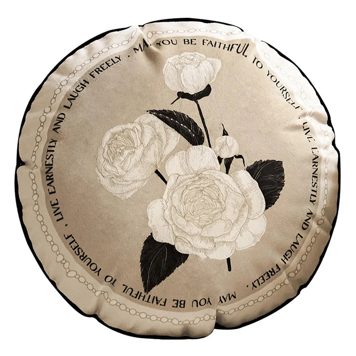 Vintage Velvet Monogram Cushion Cover