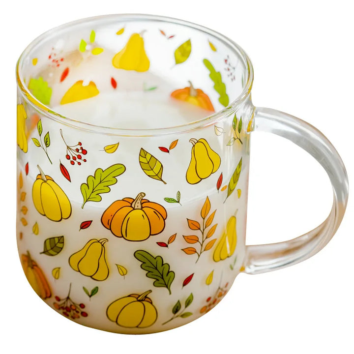 Spring Orchard Glass Mugs