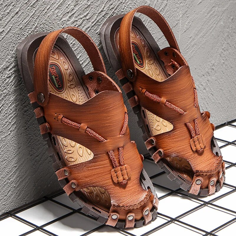 Tribal Genuine Leather Sandals