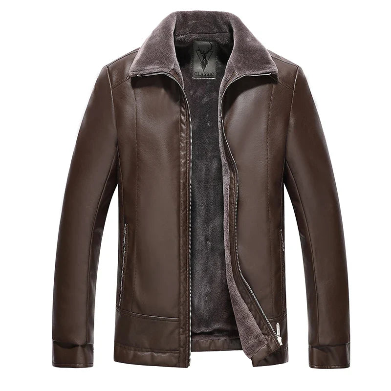 Naples Faux Leather Jacket