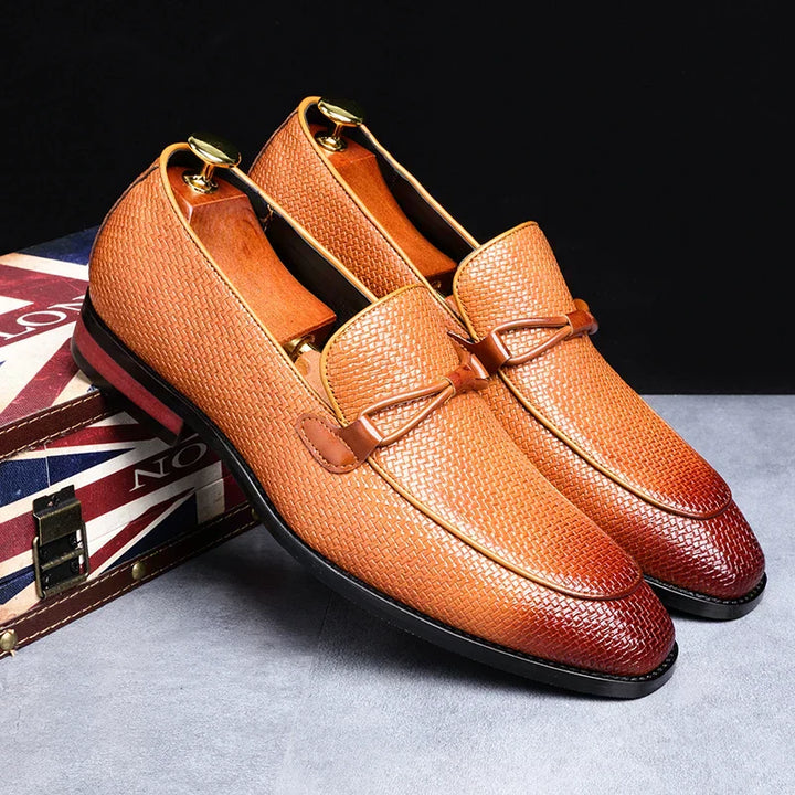 Oxford Loafers – Premium Vegan Leather Slip-On Dress Shoes
