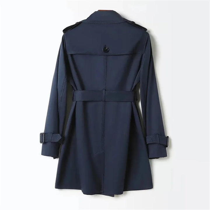 Valencia Double-Breasted Trench Coat
