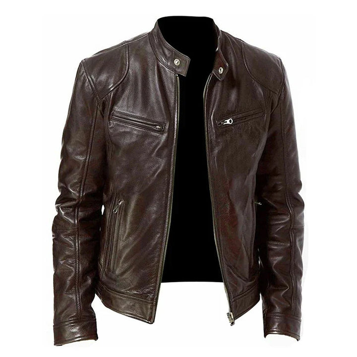 Torino Leather Biker Jacket