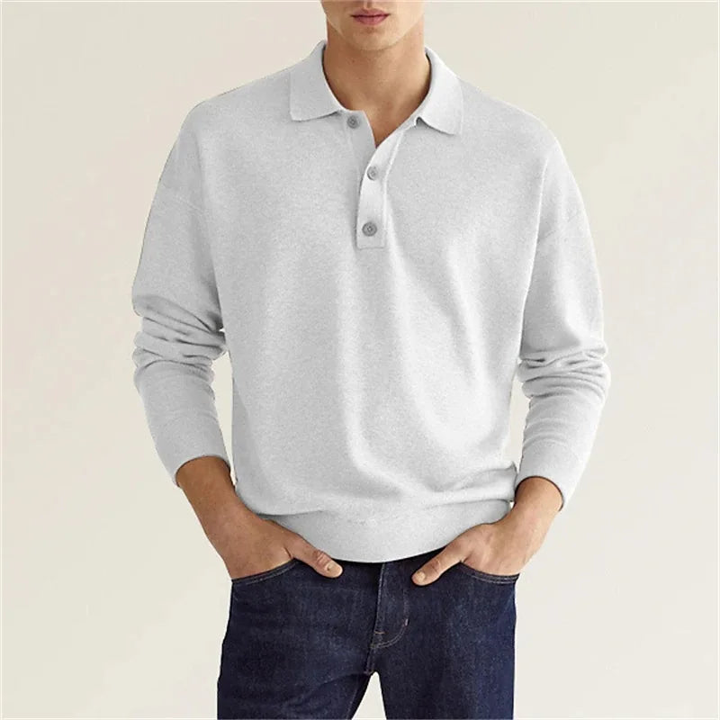 Cambridge Wool Blend Polo Shirt