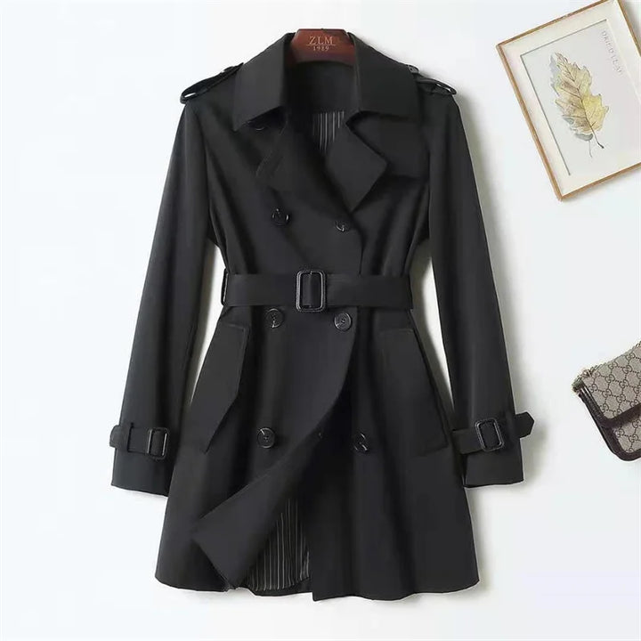 Valencia Double-Breasted Trench Coat