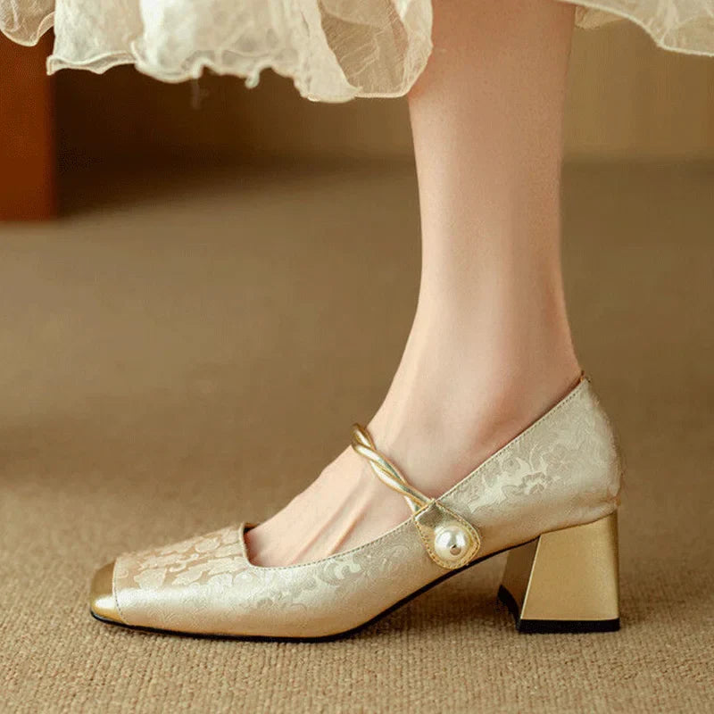 Savona Block Heel Shoes