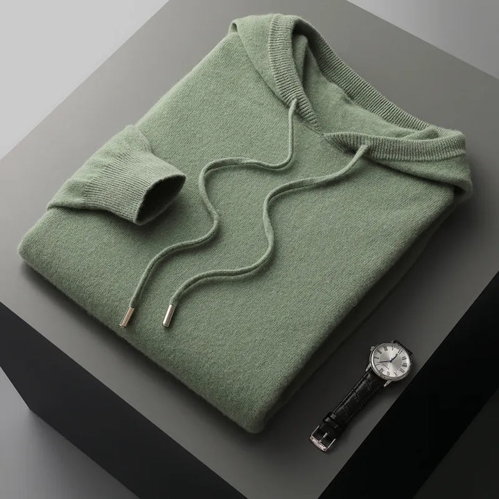 Valence Merino Wool Hoodie - Edward Fraiser