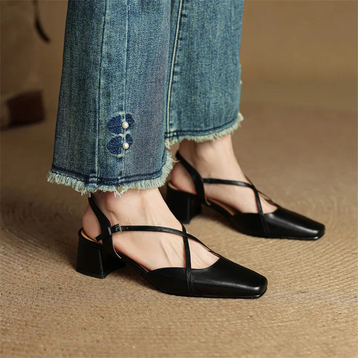 Verona Block Heel Shoes