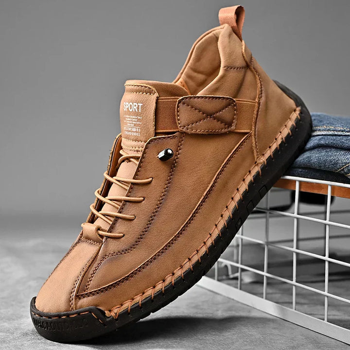 Barzano Leather Trail Loafers