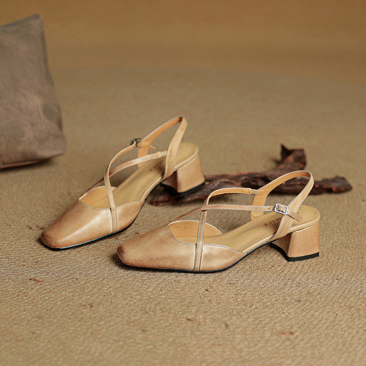 Verona Block Heel Shoes