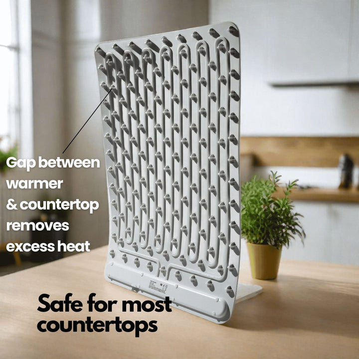 QuickHeat Foldable Table Warming Pad – 8-Setting Portable Food Warmer
