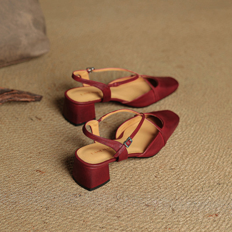 Verona Block Heel Shoes