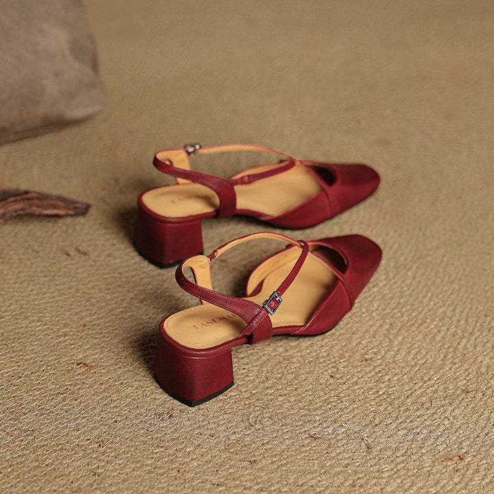 Verona Block Heel Shoes