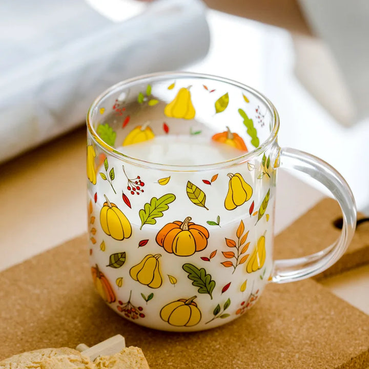 Spring Orchard Glass Mugs