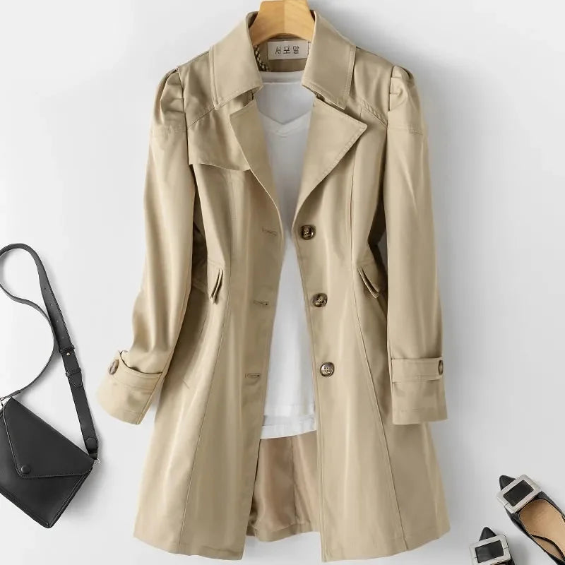 Milan Classic Tailored Trench Coat