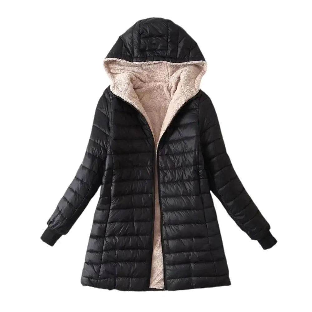 Trieste Fleece-Lined Quilted Coat