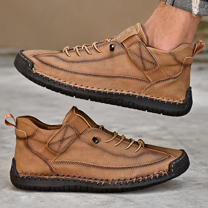 Barzano Leather Trail Loafers