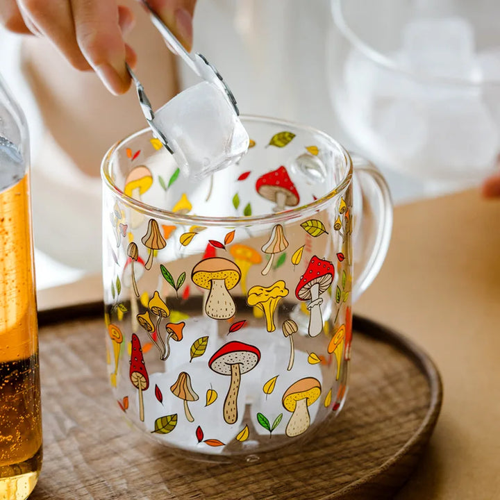 Spring Orchard Glass Mugs