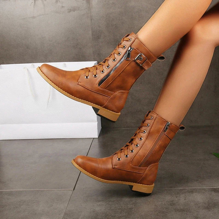 Seville Lace-Up Boots