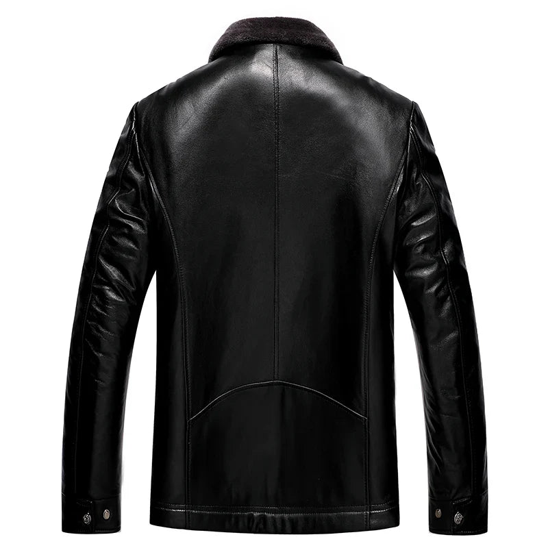 Naples Faux Leather Jacket