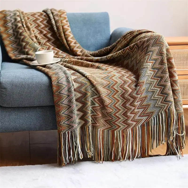 Vivid Boho Blanket