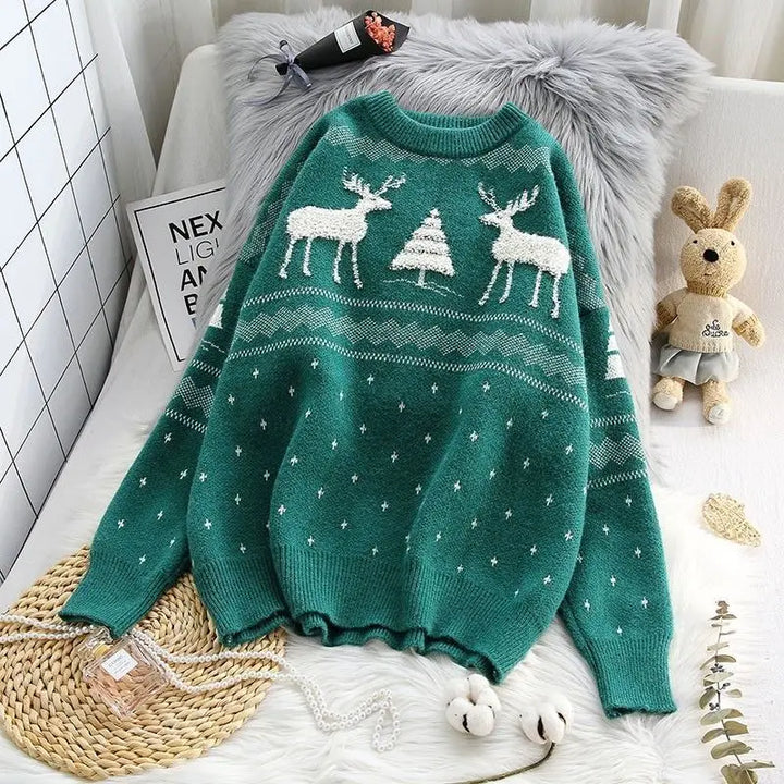 Fawn Christmas Sweater