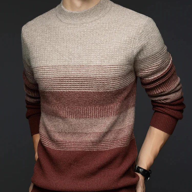 Alpine Gradient Knit Sweater