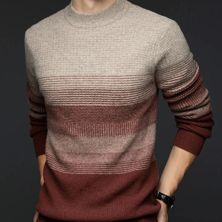 Alpine Gradient Knit Sweater