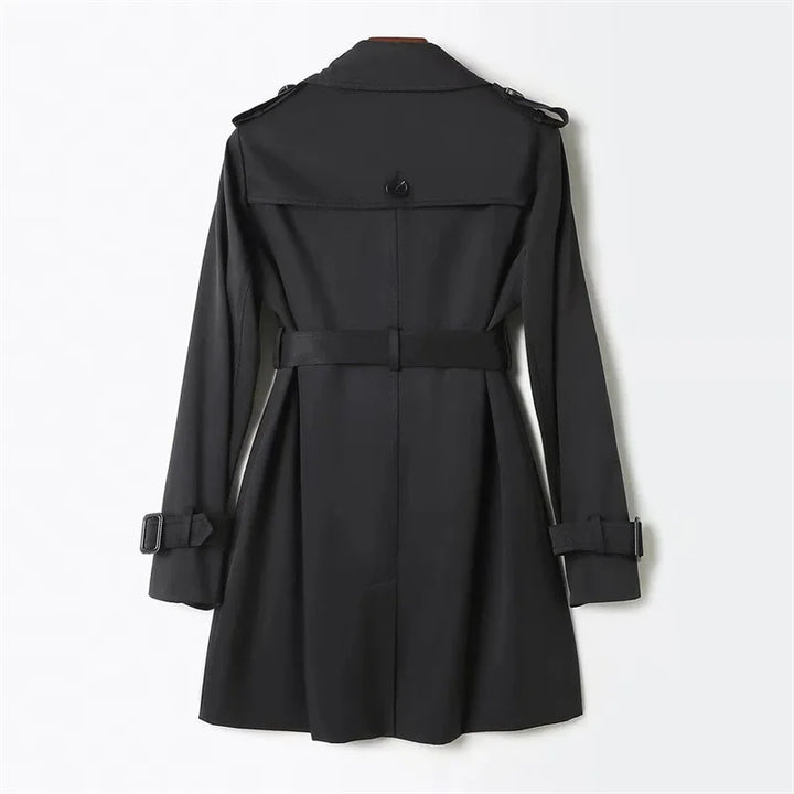 Valencia Double-Breasted Trench Coat