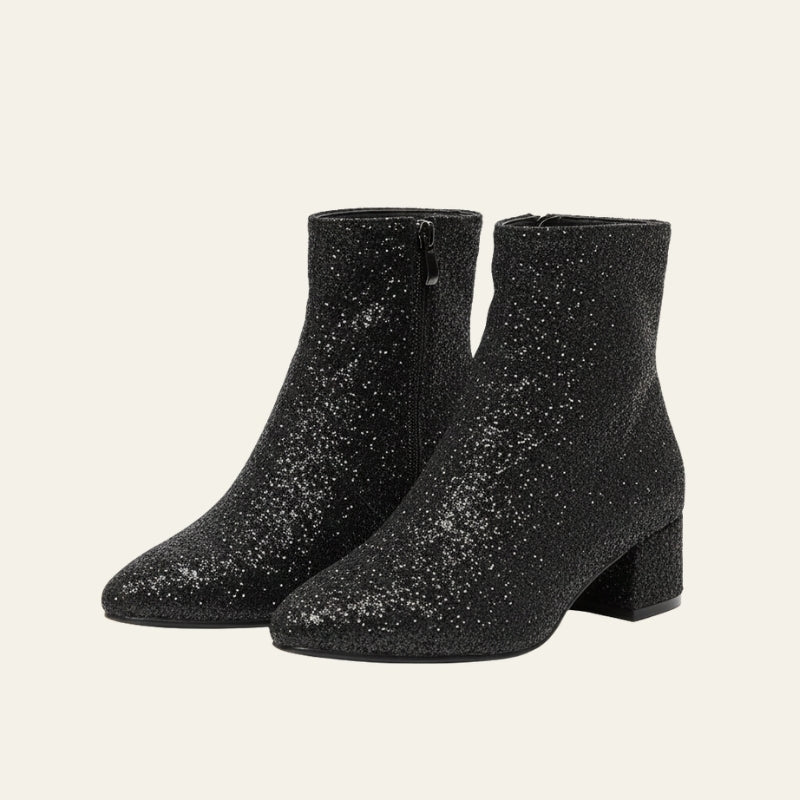 Verona Glitter Ankle Boot