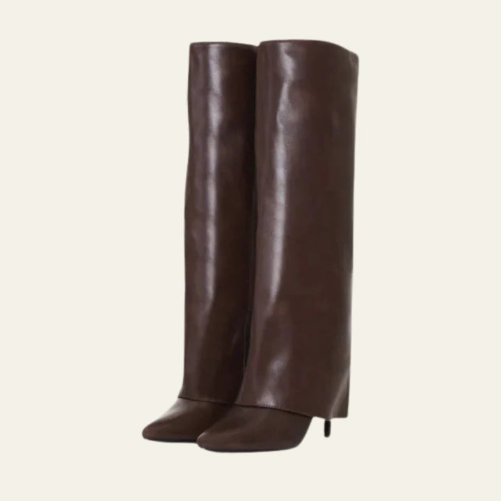 Matera Sculpted Faux Leather Boot