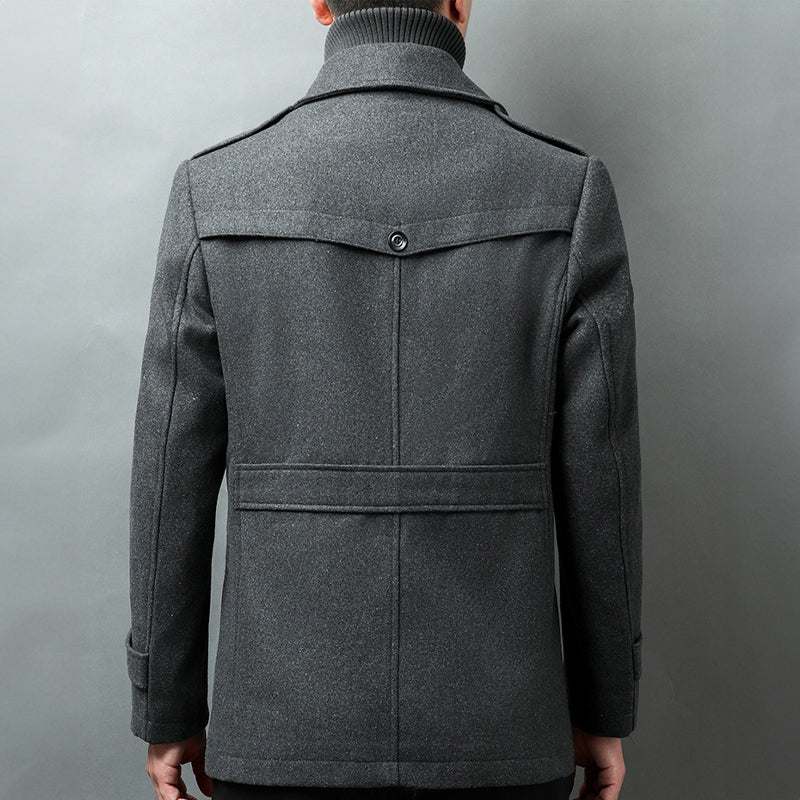 Valen Wool-Blend Utility Jacket