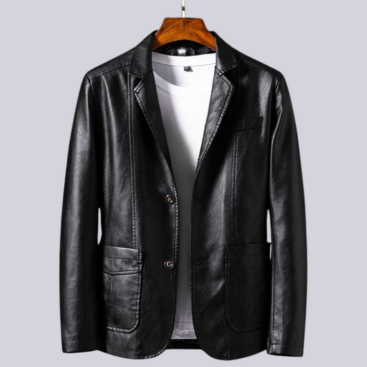 Nightfall - Leather Jacket - Edward Fraiser