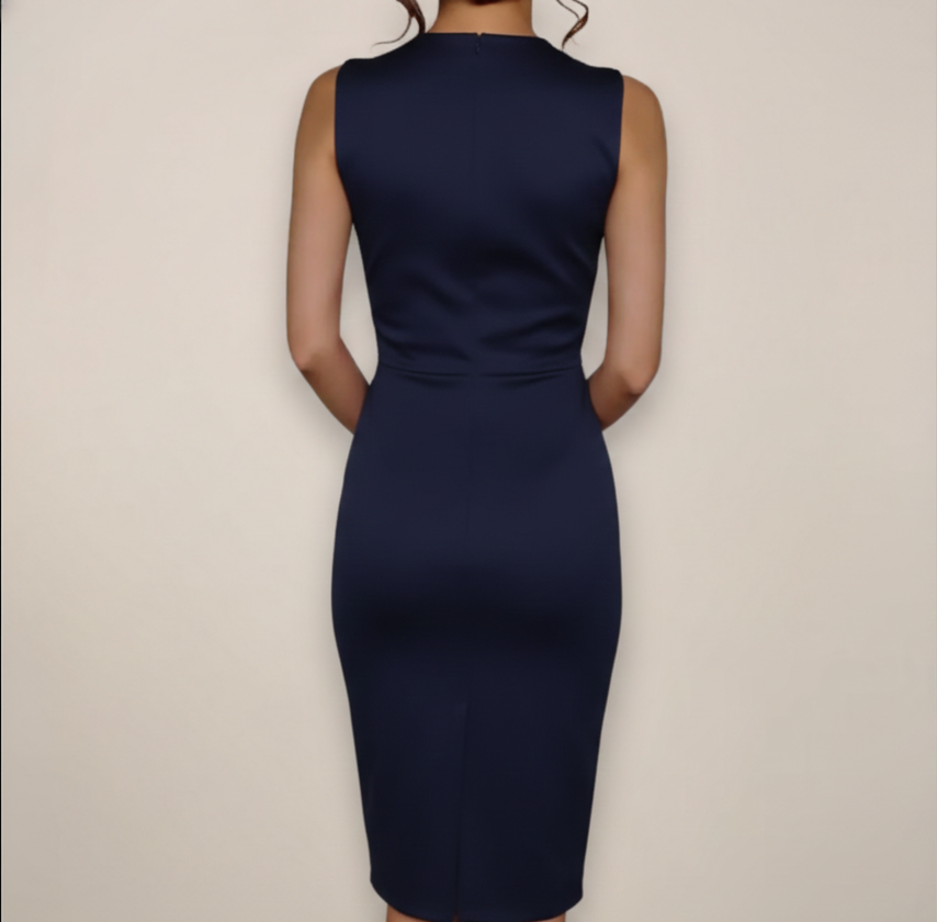 Valetta Sleeveless Midi Dress