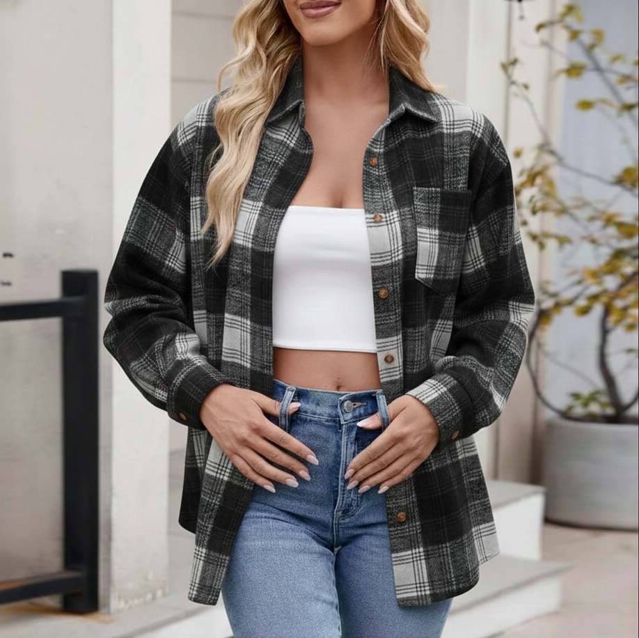 Verona Check Flannel Shirt
