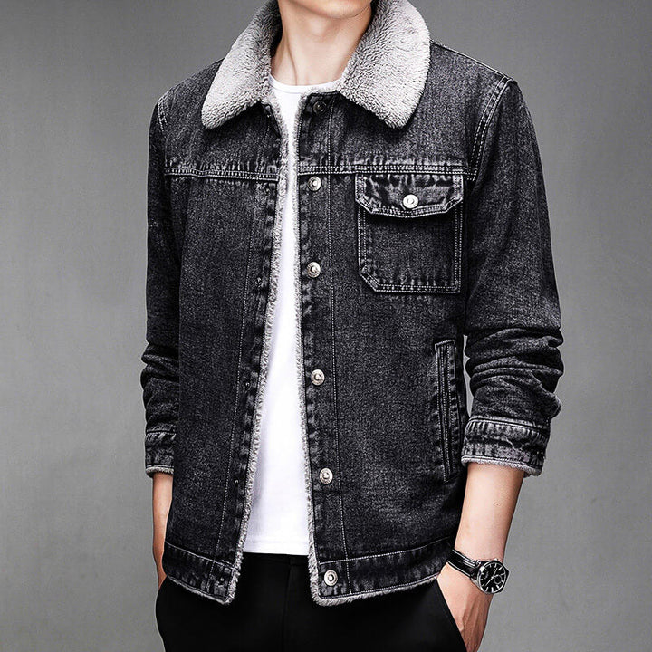 Lennox Denim Sherpa Jacket